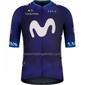 Wielershirt 2023 Movistar Team Blauw